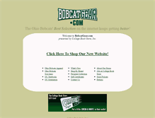 Tablet Screenshot of bobcatgear.com